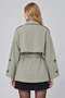 Women's Short Trench Coat - 3