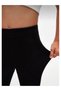 Girl's Seasonal Long Tights - Black - 3