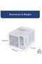 Window Air Conditioner with Rotary Compressor, 1.5 Ton, White, ROMA-R18C3 - 5