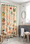 Framed Sea Creatures and Town Pattern Bathroom Curtain, Shower Curtain, Bathtub Curtain 175X200Cm - 5
