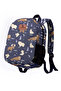 Night Winter Patterned Medium Size Nursery Bag