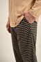 Men's mink 100% cotton long sleeve pajama set, crew neck, pocket detail - 6