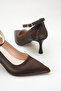Women's Pointed Toe Zippered Thick Heeled Stylish Daily Boots - 3
