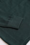 Cotton Long Sleeve Basic Plain Polo Collar School T-Shirt - 26Y 3676 - 2