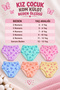Girl's Com Panties 100% Cotton 3 Pieces (Seher Authorized Seller) Patterned Comfortable Panties Mixed Colors 3 Pieces – 0052 - 6
