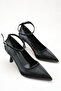 Women's Pointed Toe Zippered Thick Heeled Stylish Daily Boots
