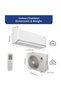 Split Air Conditioner with Inverter Compressor, 2.5 Ton, White, iAiry32-30C3 - 6