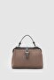 Botte Suede Vintage Handbag and Crossbody Bag Mink - 4
