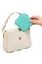 Portable Mirrored Jewelry Box Travel Type Zipper Jewellery Organizer Ring Earrings Necklace Storage Case - 4