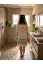 Peshtemal Bathrobe, Moraca Peshtemal Bathrobe, Cotton Peshtemal Bathrobe - 2