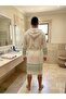 Men's Peshtemal Bathrobe, Moraca Peshtemal Bathrobe, Cotton Peshtemal Bathrobe - 2