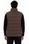 All Weather Cozy Fit Full Zip Vest S2620193 Inflatable Men's Vest Brown - 2