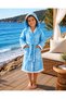 100% Cotton Muslin Jacquard Children's Bathrobe 5-12 Years - 5