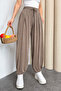 Stirrup Model Women's Modal Shalwar Trousers 1184 Mink - Premium Series