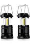 LED Outdoor Camping Light, 2 Packs Mini Portable Tent Emergency Lamp, Stretchable Hanging Tent Light