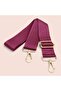 Burgundy Polyester Adjustable Bag Strap (4cm X 120 cm)