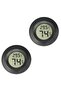 Electronic Temperature and Humidity Meter, Mini Digital Hygrometer Thermometer with LCD Di