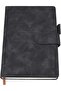 دفتر ملاحظات A5، 360 صفحة، غلاف صلب من الجلد الصناعي مع قلم L - 7
