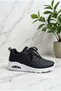 Women's Air Cushioned Thick Sole Sneaker Lace-Up Comfortable Walking and Running Sports Shoes Orthopedic Sole Casual Sneaker - 2