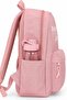 Girl's Pink Salmon School Bag Large Compartment Daily Backpack 45X33X14 cm - 5