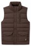 All Weather Cozy Fit Full Zip Vest S2620193 Inflatable Men's Vest Brown - 3