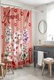 Cats with Lipstick Pattern Bathroom Curtain, Shower Curtain, Bathtub Curtain 175X200Cm - 5