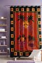 Palm Tree and Ethnic Birds Patterned Bathroom Curtain, Shower Curtain, Bathtub Curtain 175X200Cm - 2
