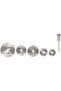 6 قطع من شفرات القطع الدوارة HSS مع مقبض للمنشار الدائري لأداة دريميل الكهربائية - 5
