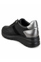 Women's Leather Casual Shoes 26Y D26Ya-7020 Black - 6