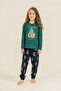 Mother & Daughter Pajama Set, (Sold Separately), 100% Cotton, with Pockets, Teddy Bear Print, Round Neck - 3