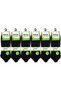 Men's Bamboo Booties Black Socks Seamless 6-Pack Perfumed, Odor-Free - 2
