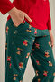 Mother & Daughter Pajama Set, (Sold Separately), 100% Cotton, with Pockets, Teddy Bear Print, Round Neck - 2