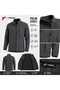Polar Jacket Gray Softshell Men/Unisex - 3