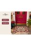 Aura Lion Patterned Woven Base Decorative Carpet Aura4108 - 6
