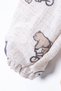 Baby Boy Cycling Pattern Hooded Muslin 3-Piece Set - Body, Cardigan, Pants - 6