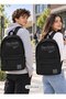 Black Backpack and School Bag Unisex Daily Backpack 45X33X14 cm