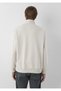 M0S10278 Men's Semi-Zipper Sweatshirt Beige - 6