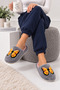 3-Pack Plush House Slippers with Butterfly Embroidery, Closed Toe, Soft Insole, Winter House Slippers, Dowry Slippers, Gift Stc1158 - 7