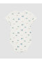 Short Sleeve Printed Baby Boy Bodysuit - 2
