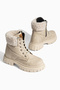 D033 Daily Girls' Furry Cold-Proof Boots - 2