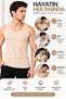 3 Pack Men's Skin Color Modal Undershirts Cotton Flexible Breathable Soft Daily Underwear S m L XL 2XL - 7