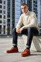 Genuine Leather Suede Men's Casual Lofer Shoes
