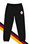 Children's Letter Printed Red T-Shirt and Black Sweatpants, Tracksuit Set - 5