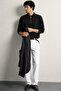 Kelso - Black - Cotton Zippered Polo Collar - Men's Sweater - 4