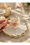 Edoracasa Special Design 2-Piece Turkish Coffee Cup Set with Pearl and Octopus Figures – Blue & Pink with Gold Detail - 3