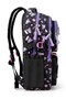 Kuromi Girl's Elementary School Backpack Black Cute Character Themed 44X28X16 cm - 6
