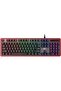لوحة مفاتيح ميكانيكية للألعاب KB870L مع إضاءة RGB (أسود) - 2