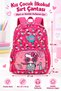 Hello Kitty Girl's Primary School Bag Pink Daily Use Backpack 42 X 27 X 15 cm - 5