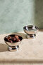 İnci 6-Piece 18/10 Steel Serving Bowl Tableware Presentation Snack Bowl Breakfast Bowl with Footed Base 10cm - 3