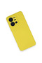 Vivo Y35 Compatible Case Nano Velvet Silicone - Yellow - 3